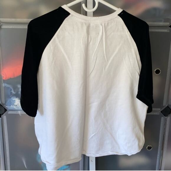 Current Elliott The Velvet Raglan Tee Shirt NWOT - Picture 5 of 9